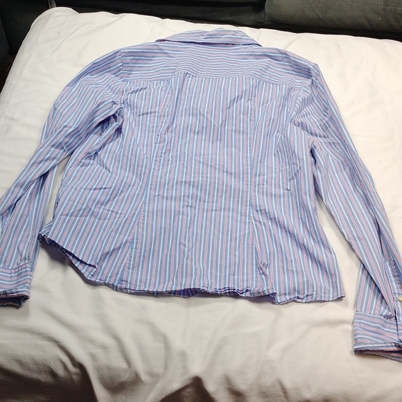 American Eagle outfitters women's long sleeved button down top size 14 - Picture 7 of 11